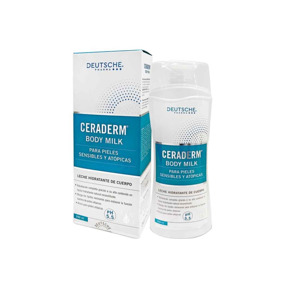 Leche Hidratante Corporal Ceraderm 290ml Leche Hidratante Corporal Ceraderm 290ml