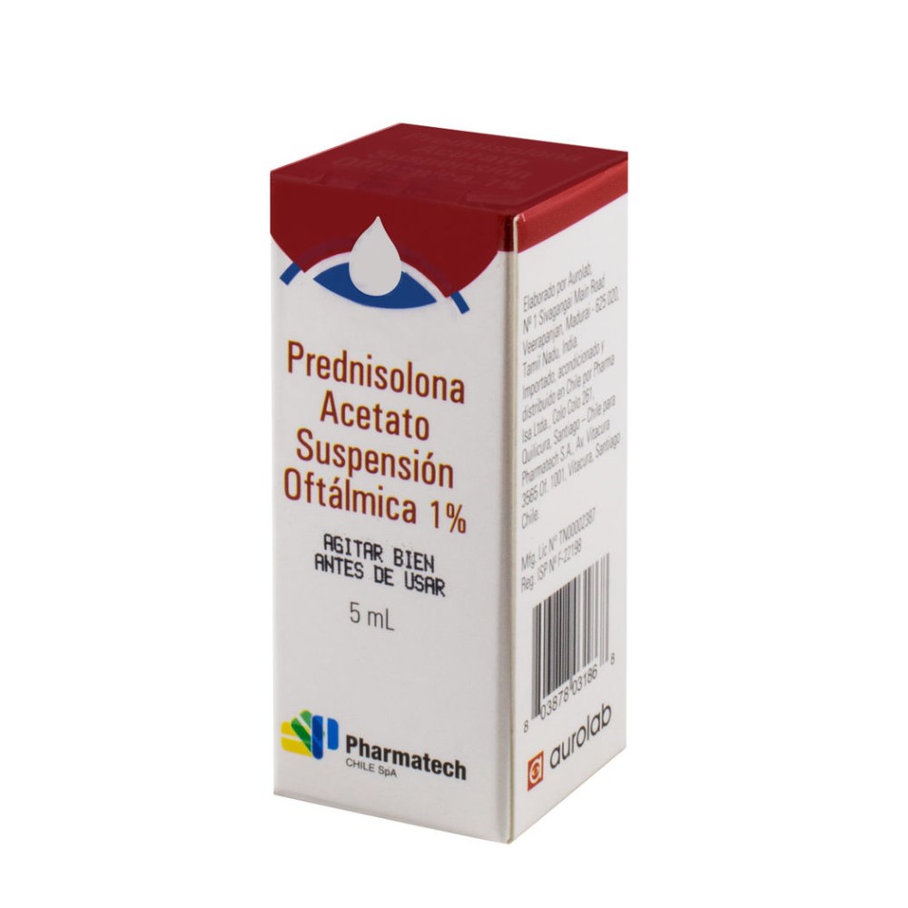 Prednisolona 1% Solucion Oftalmica 5ml  PRECIO UN MEDIDA $94557
