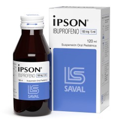 Ipson Infantil Ibuprofeno 120ml  PRECIO UN MEDIDA $4991
