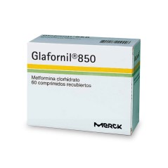 Glafornil (R) Metformina 850mg 60 Comprimidos Recubiertos