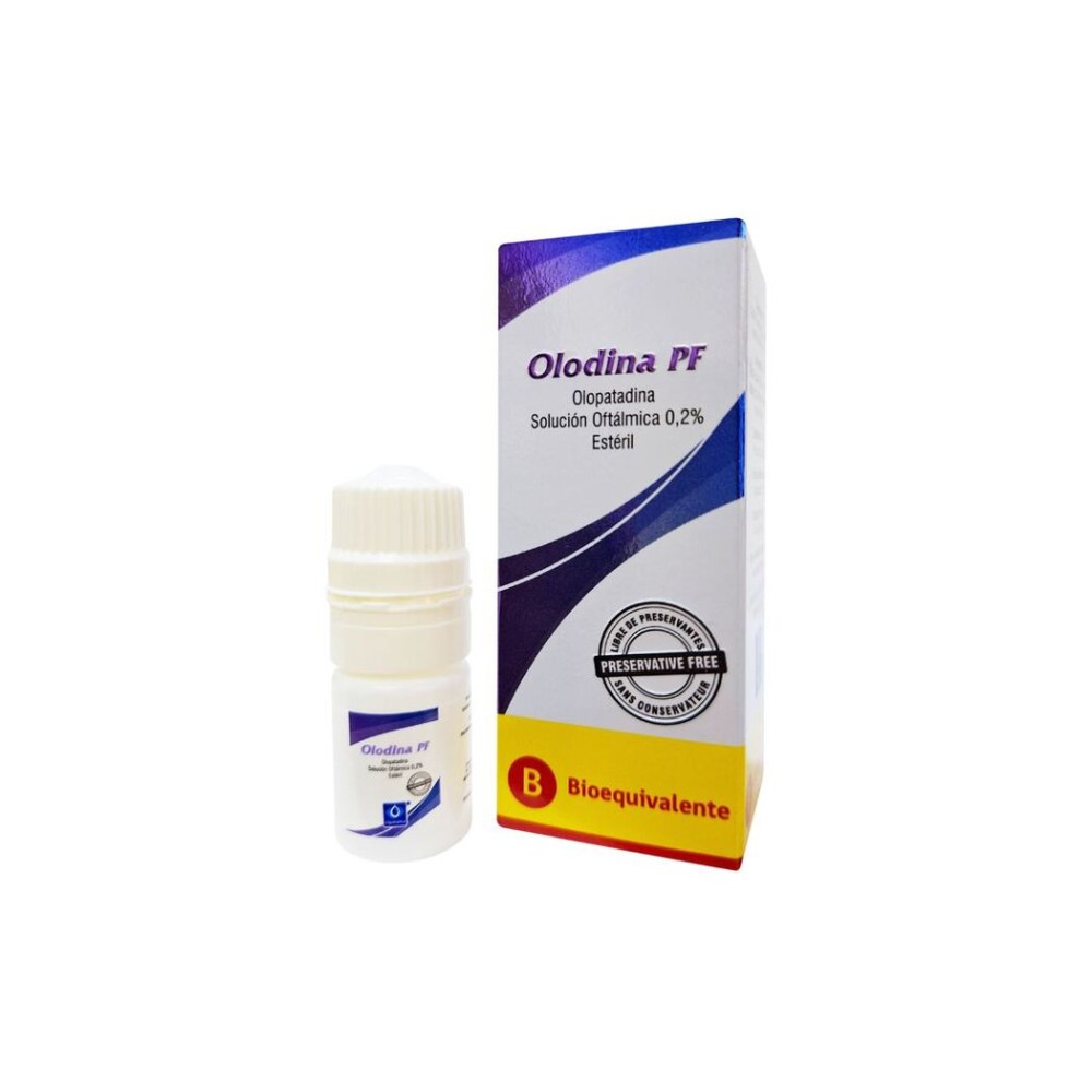 Olodina (B) PF Olopatadina 0.2% Solución Oftálmica 5ml
