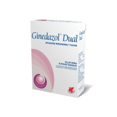 Ginedazol Dual Crema Vaginal 20g + 10 Óvulos