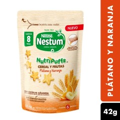 Nestum NutriPuffs Plátano Naranja 42g