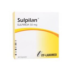 Sulpilan (B) Sulpirida 50mg 60 Cápsulas