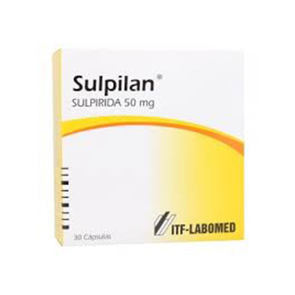 Sulpilan (B) Sulpirida 50mg 60 Cápsulas
