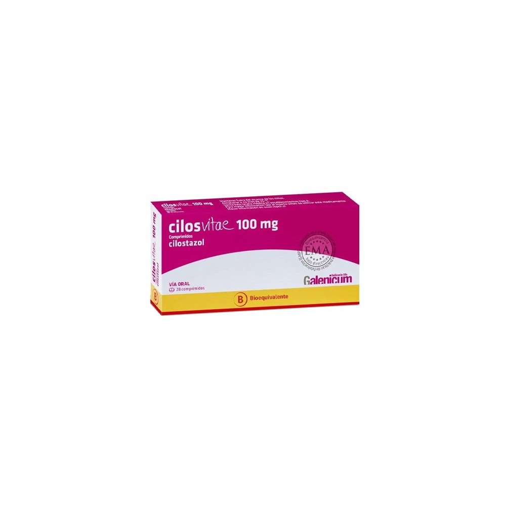Cilosvitae (B) Cilostazol 100mg 28 Comprimidos