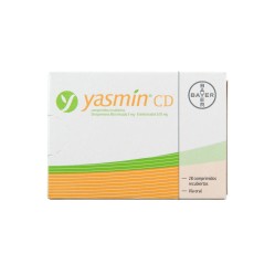 Yasmin CD Drospirenona / Etinilestradiol 28 Comprimidos Recubiertos