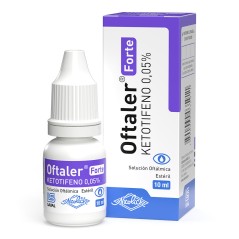 Oftaler Forte Ketotifeno 0.05% Solución Oftálmica 10ml