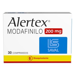 Alertex Modafinilo 200mg 30 Comprimidos