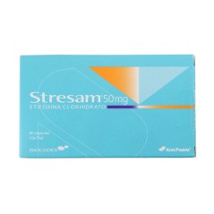 Stresam Etifoxina Clorhidrato 50mg 60 Cápsulas