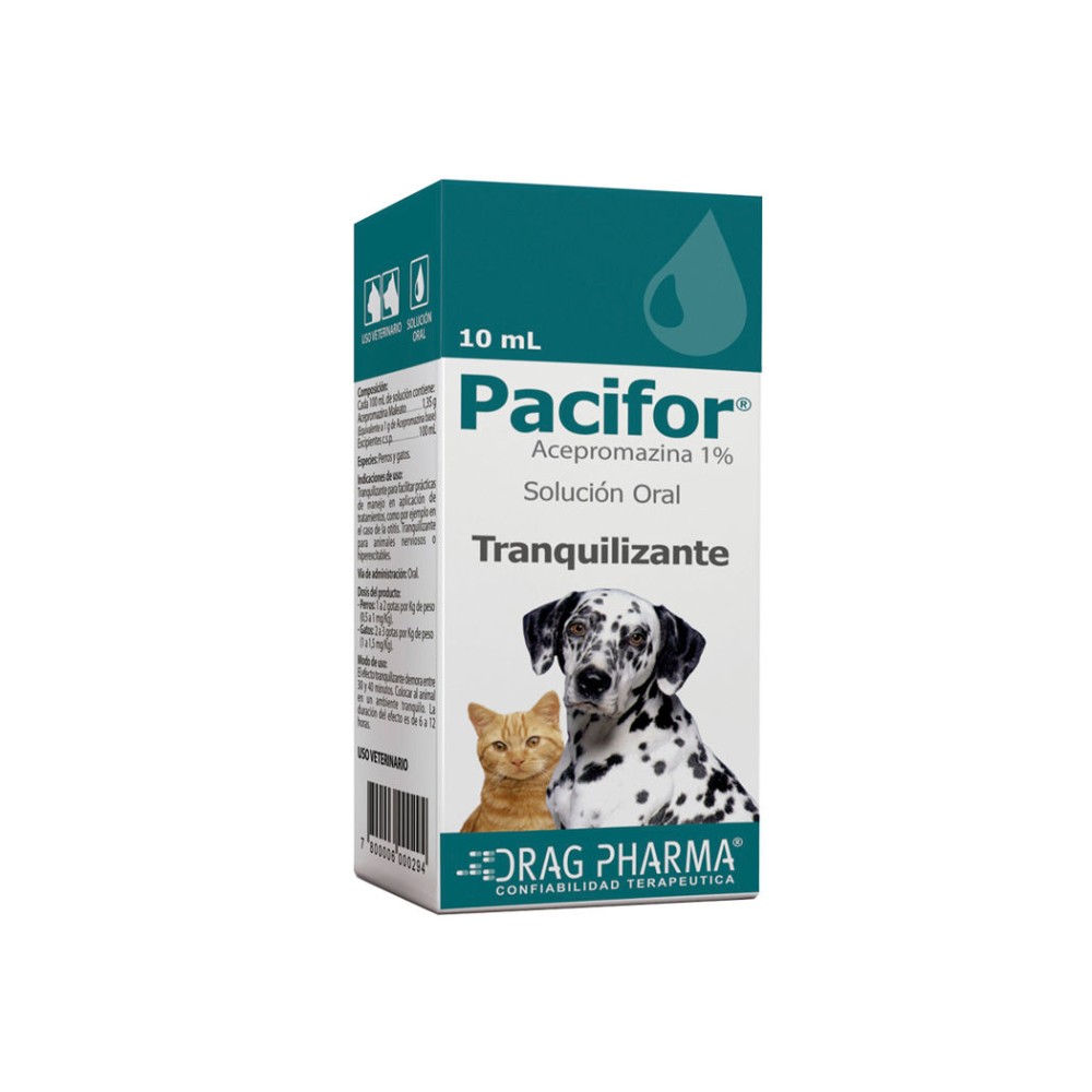 Pacifor Tranquilizante 10mg Gotas 10ml