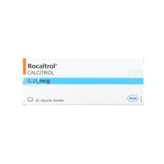 Rocaltrol 0,25mcg 30 Capsulas