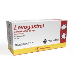 Levogastrol (B) Levosulpirida 25mg 60 Comprimidos