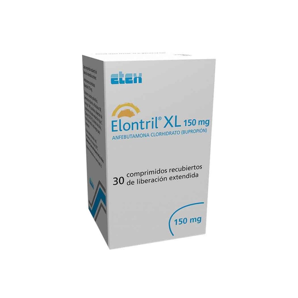 Elontril XL (R) Anfebutamona 150mg 30 Comprimidos Recubiertos
