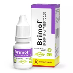 Brimof Brimonidina 0.2% Solución Oftálmica 10ml