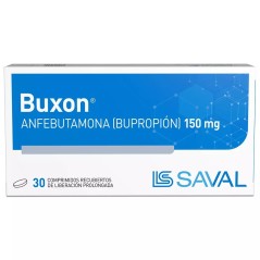 Buxon Anfebutamona 150mg 30 Comprimidos Prolongados