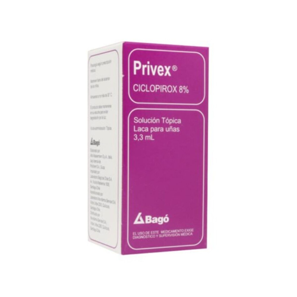 Privex Ciclopirox 8% Lacas para Uñas 3.3ml