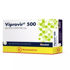 Viprovir (B) Valaciclovir 500mg 10 Comprimidos Recubiertos