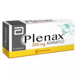 Plenax (B) Avanafilo 200mg 1 Comprimido