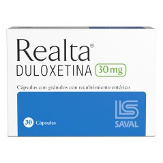 Realta (B) Duloxetina 30mg 30 Cápsulas