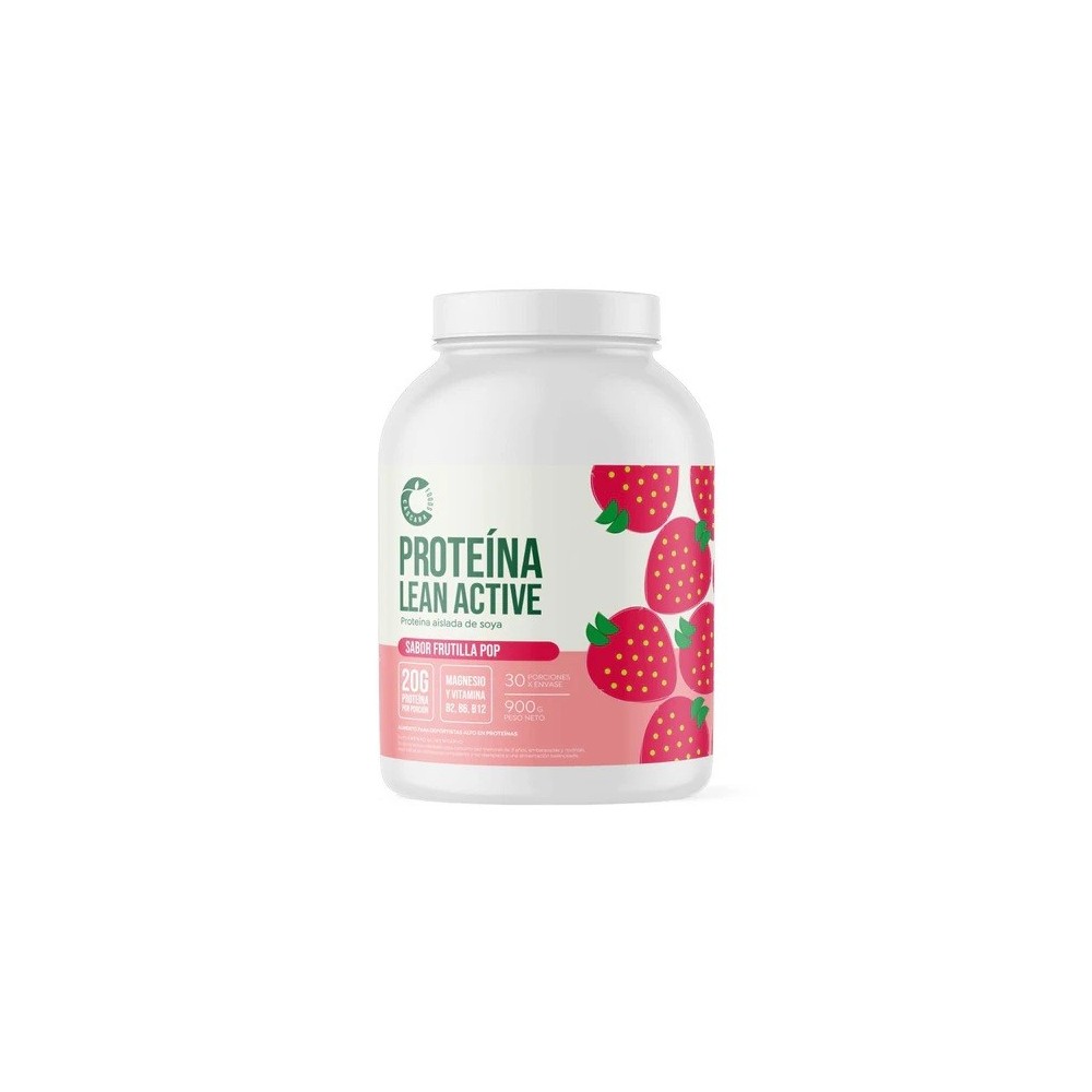 PROTEINA LEAN ACTIVE FRUTILLA POP X 900GR CASCARA FOODS