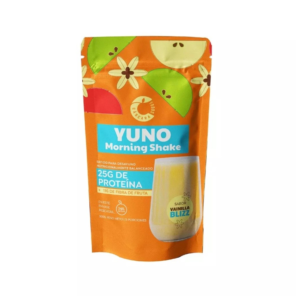 YUNO MORNING SHAKER VAINILLA BLIZZ PROTEINA PVO X 300GR