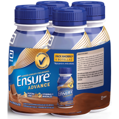 ENSURE ADVANCE LIQUIDO CHOCOLATE CON HMB PROTEINA Y VIT.D 220ML.4