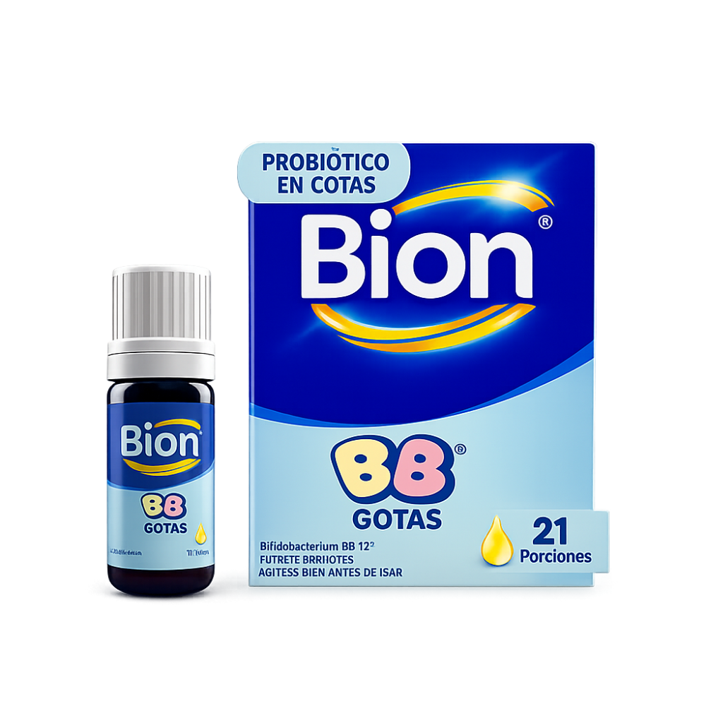 BionBB para Bebés Probióticos en Gotas por 8g