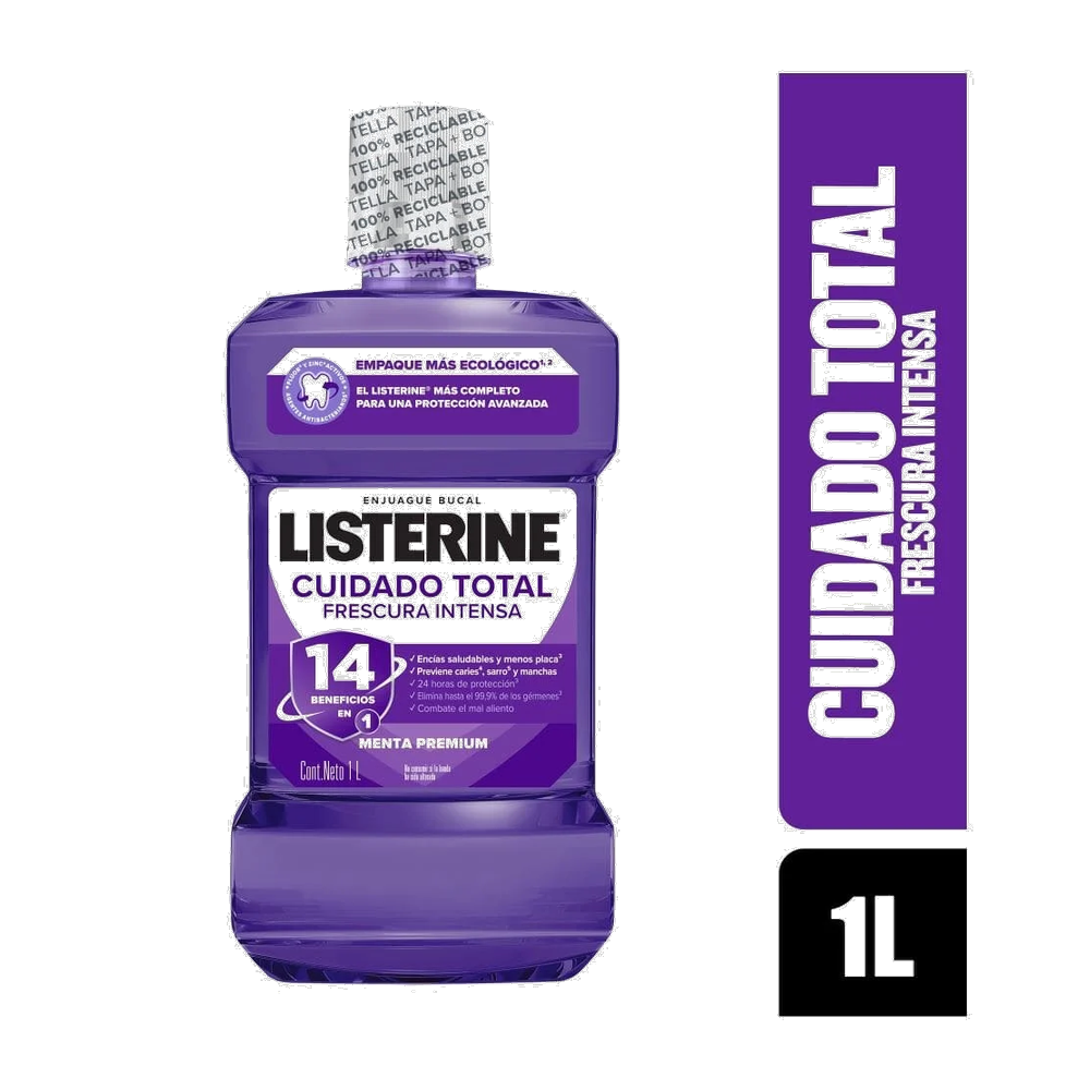 Enjuague Bucal Listerine Cuidado Total 500ml
