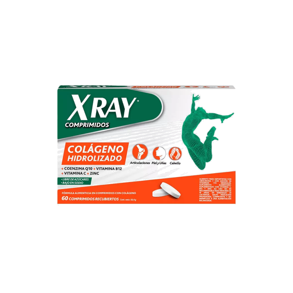 X Ray Colágeno 60 Comprimidos
