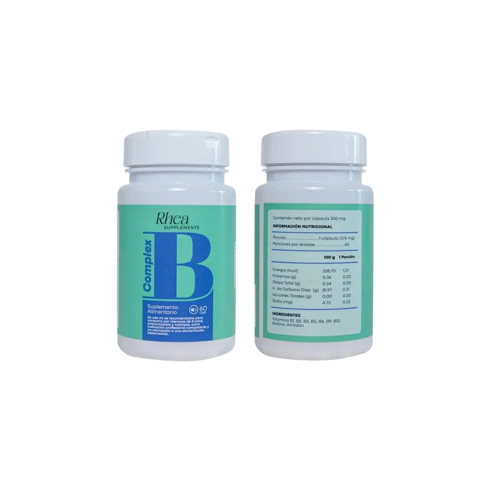 B-COMPLEX CAP X 60 (COMPLEJO B) RHEA