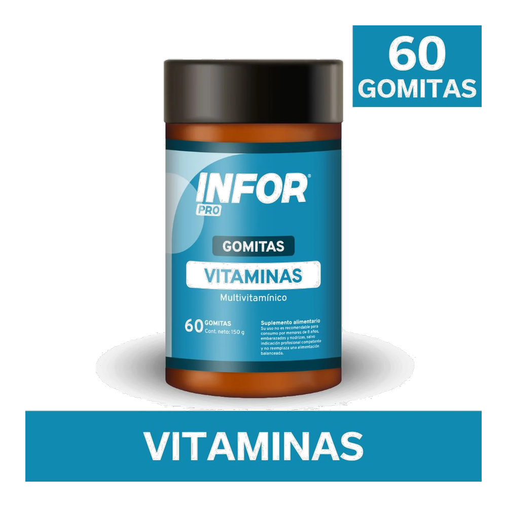 INFOR PRO VITAMINAS GOMITAS X 60