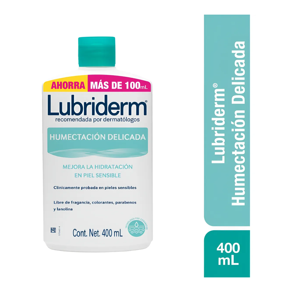 Lubriderm® Piel Sensible 400ml