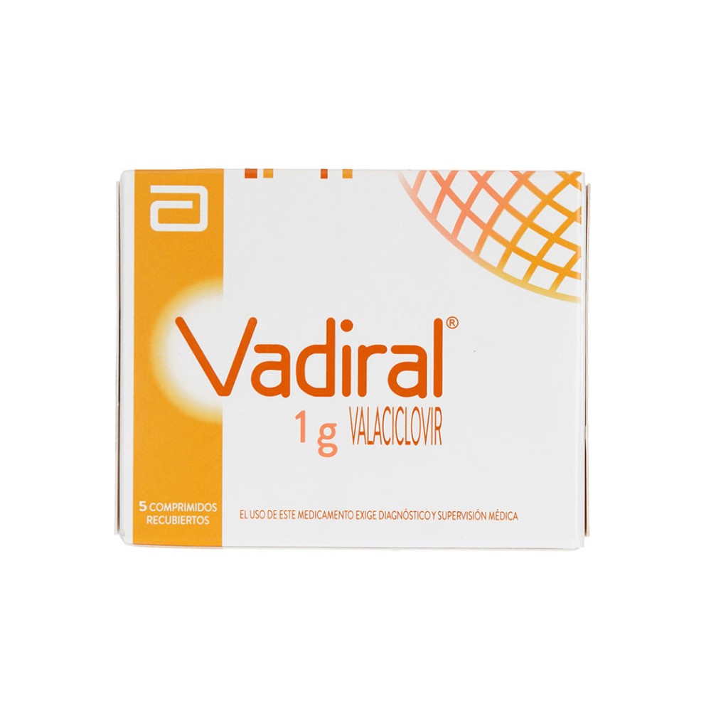 Vadiral Valaciclovir 1g 21 Comprimidos Recubiertos