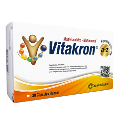 VITAKRON A-Z MULTIVITAMINICO MIULTIMINERAL CAPSULAS BLANDAS X30