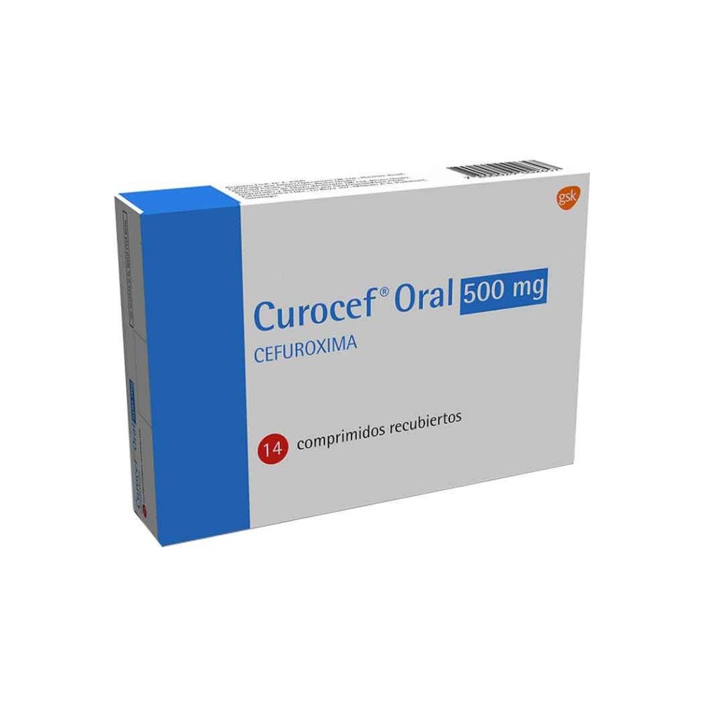 Curocef (R) 500mg 14 Comprimidos Recubiertos