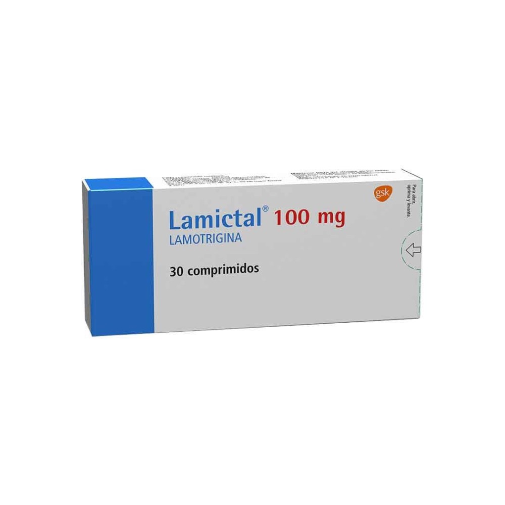 Lamictal (R) Lamotrigina 100mg 30 Comprimidos