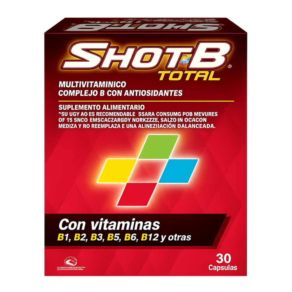 SHOT B TOTAL MULTIVITAMINICO CAP X 30