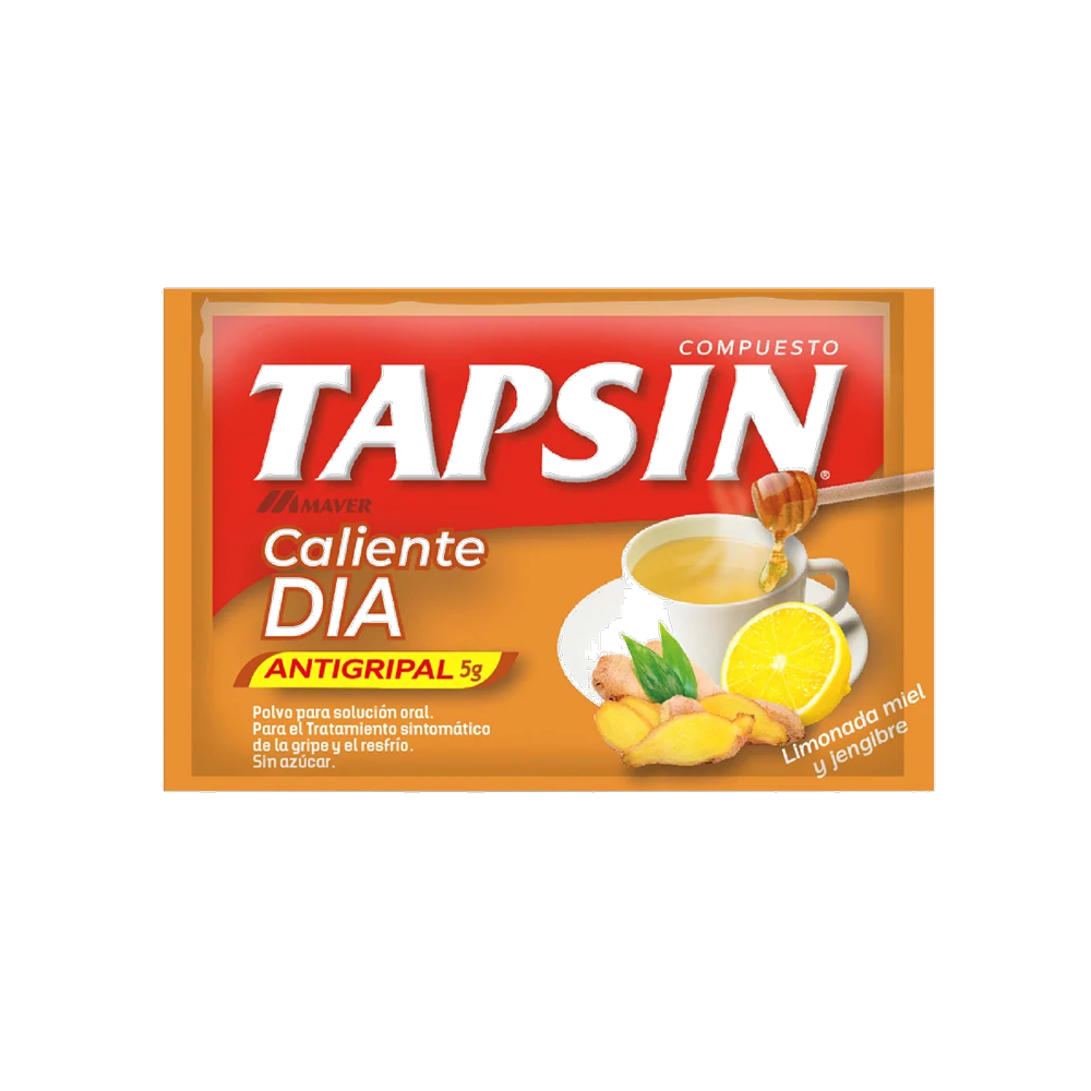 TAPSIN DIA ANTIGRIPAL COMPUESTO POLVO PARA SOLUC.ORAL LIMON/MIEL/JENG.SOBRES(30)