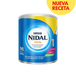NIDAL INICIO1 LECHE EN POLVO DE 0 A 6 MESES. 800G