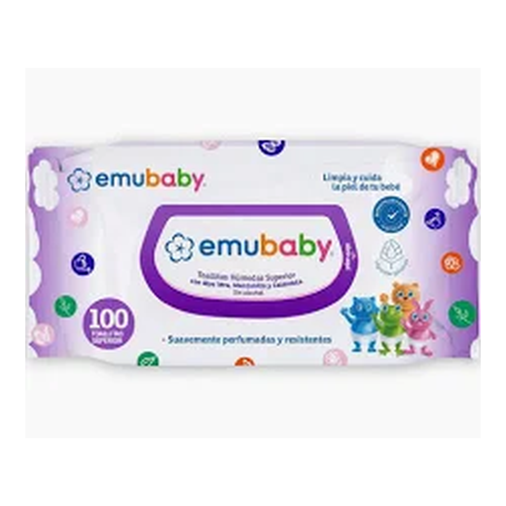 Toallitas Húmedas Emu Baby Superior para Bebé 100 un