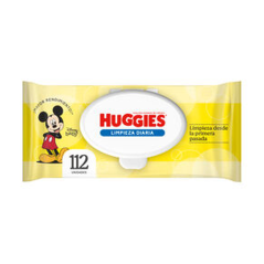 Toallitas Húmedas Huggies Limpieza Diaria 112 Unidades