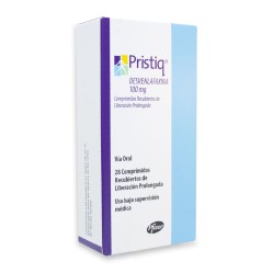 Pristiq Desvenlafaxina 100mg 28 Comprimidos Prolongados