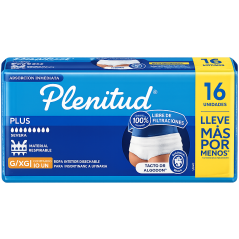 Ropa Interior Plenitud Protect Plus G/XG 16 Unidades