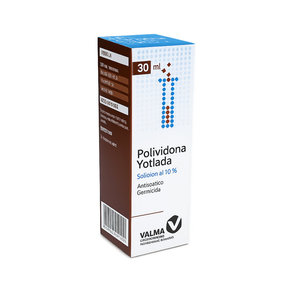 Povidona Yodada 10% Solución Líquida 30ml