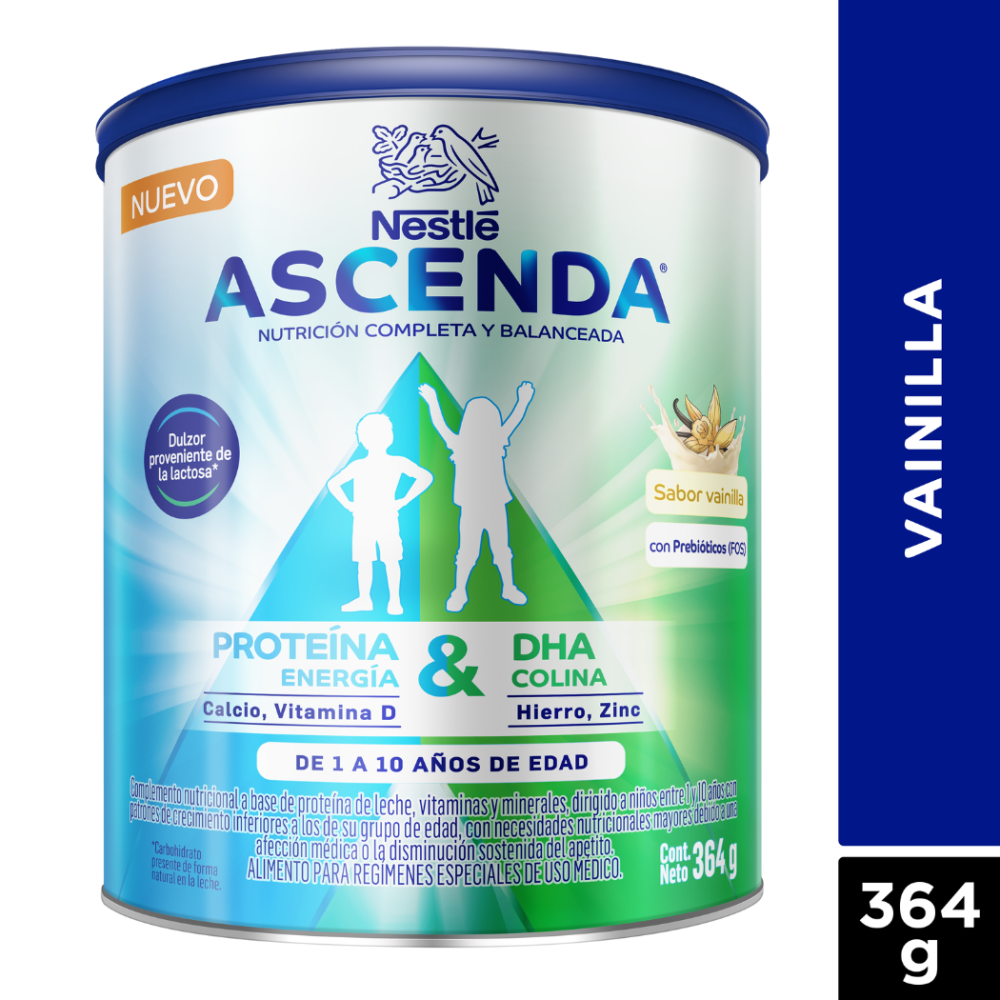 Complemento Nutricional Ascenda Vainilla 364g Complemento Nutricional Ascenda Vainilla 364g