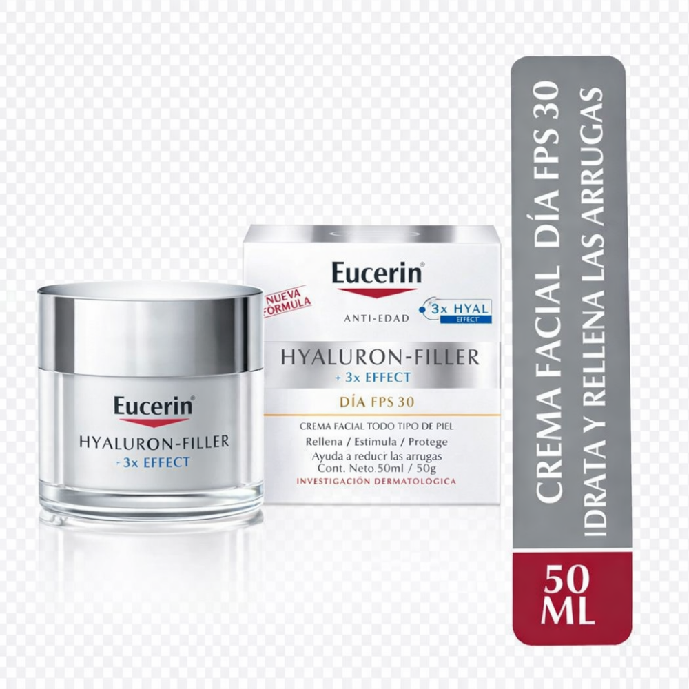 EUCERIN HYALURON FILLER ELASTICY DIA FPS 30 T/TIPO DE PIEL X 50 ML