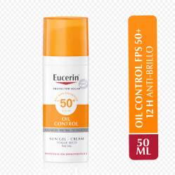 EUCERIN OIL CONTROL SUN GEL TOQUE SECO FPS50+ X 50 ML