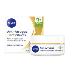 NIVEA FACIAL ANTIARRUGAS REVITALIZANTE +55 X 50 ML