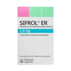 Sifrol Er (R) 1.5mg 30Com.Prol.